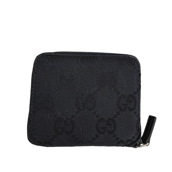 Gucci Black GG Canvas Coin Pouch. - Picture 2 of 14